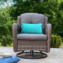 Wayfair patio swivel chairs hot sale